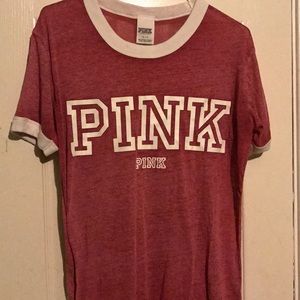 Pink ringer vs shirt